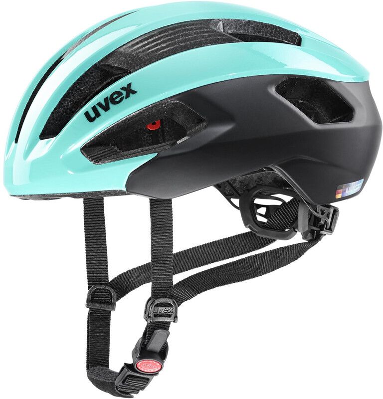 UVEX Rise CC Helmet - turquoise/zwart - 2021