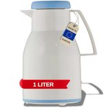 Helios Wash S+ kunststof thermoskan, wit, 1 liter