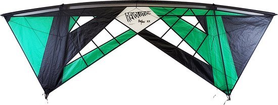 Revolution Kites Revolution Reflex XX Tarantula (vented) green-black 4 line stuntkite