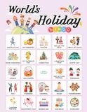 World's Holidays Bingo: 32-Player World and Festival Season Themed Party Games for Multicultural Classrooms, Schools, and Cultural Events