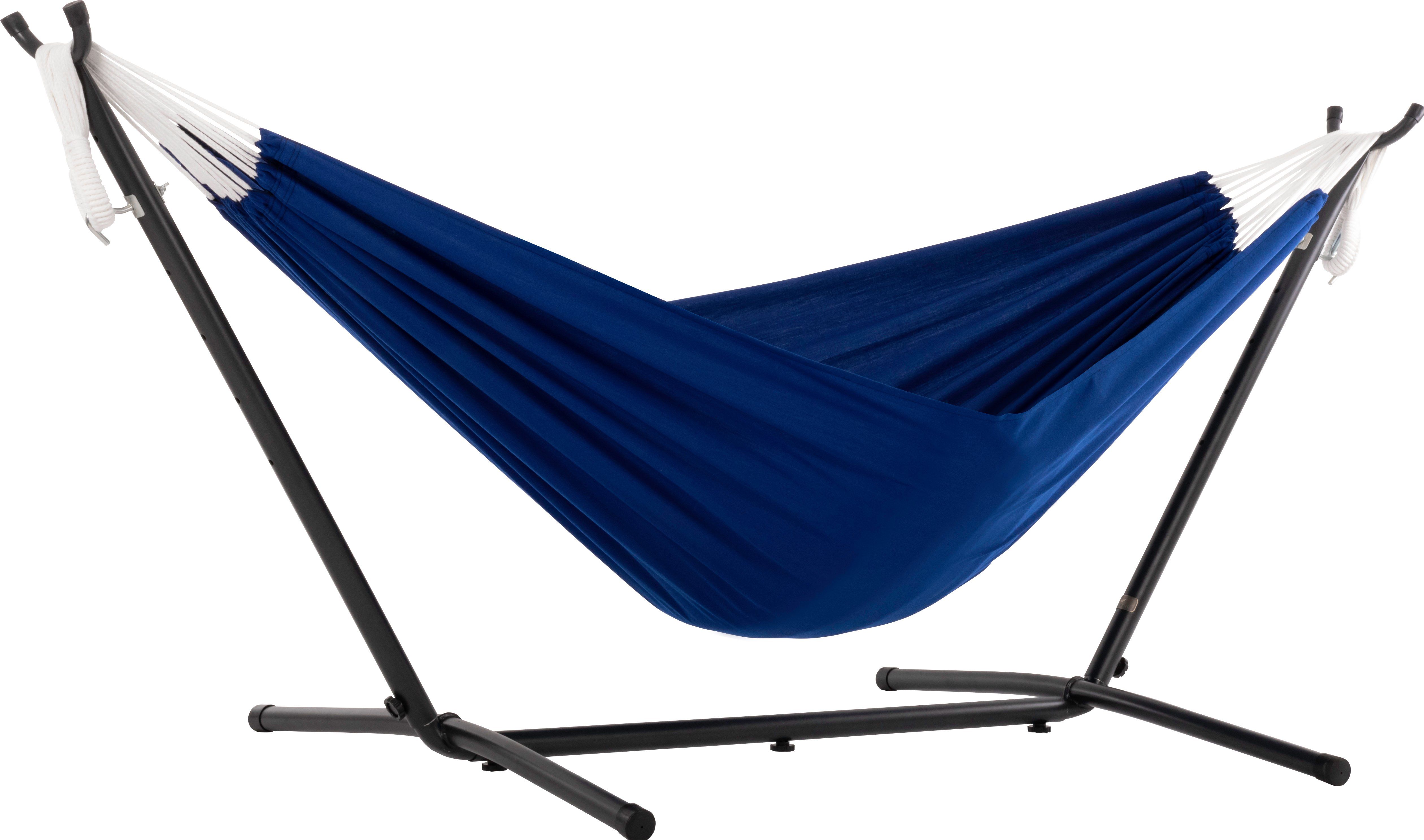 Vivere Polyester 2-persoons hangmat met standaard - 7137990037242