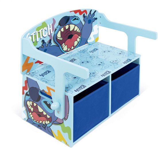 Lilo & Stitch 3-in-1 Houten Speelgoedbank