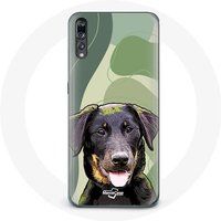 Maniacase Etui voor Samsung Galaxy P20 pro Beauceron zwart hondenras