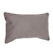 Atmosphera Bank/sierkussens huiskamer Sophia - 30 x 50 cm - Taupe - polyester - met rits