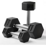 Haltère Dumbbell Compacts hexagonal Pro 1 7 kg
