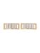 Cheeky Chain Munich Chaussures accessoires 'Baguette' or / transparent