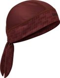 GripGrab Zomer Fiets Bandana Zweetbescherming UV Bescherming Hoofddoek Fietsmuts - Donker Rood - Unisex - One Size