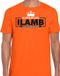 Bellatio Decorations Koningsdag shirt heren - ik lust alleen maar bier - oranje - feestkleding S