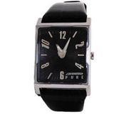 Reloj CHRONOTECH Vrouwen Polshorloge Zwart Staal Zilverkleurig Mineraalglas Quartz Analoog Rond CT-7880L_01
