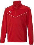 Puma Teamrise Ziptop Kinderen - Rood | Maat: 164