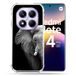 Cokitec Versterkte hoes voor Xiaomi Redmi Note 14 Pro 5G Animal Elephant zwart