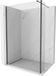 Mexen Kioto paroi de douche Walk-in 180 x 40 cm, transparent, noir