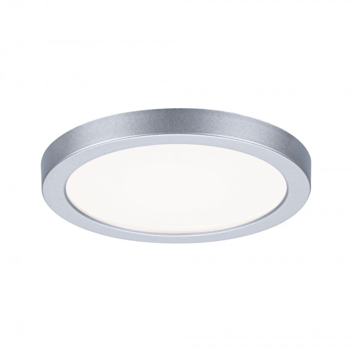 Paulmann Areo LED Paneel - Neutraal Wit - Chroom - Rond - IP44 - 6.5W - 118mm