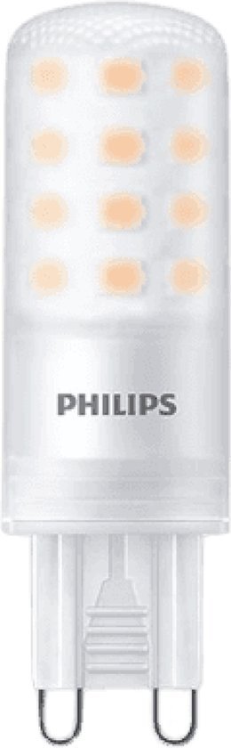 Philips CorePro LEDcapsule G9 4W 827 480lm | Dimbaar - Zeer Warm Wit - Vervangt 40W