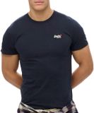 Superdry Essential T-Shirt Donkerblauw (navy) - Maat 3XL - Heren