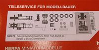 Herpa MAN TGS Euro 6 Tractor Chassis, 2 assen