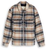Tom Tailor Chemise surchemise en laine - Taille XL - iron mint big check