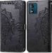 iMoshion Hoesje Motorola Moto E13 - Mandala Bookcase - Zwart