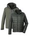 killtec heren Outdoorjas/3 in 1 functionele jas met capuchon en inritsbare gewatteerde jas KOW 95 MN JCKT, oliv, S, 43492-000
