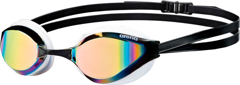 Arena Python Mirror Goggles White/Black