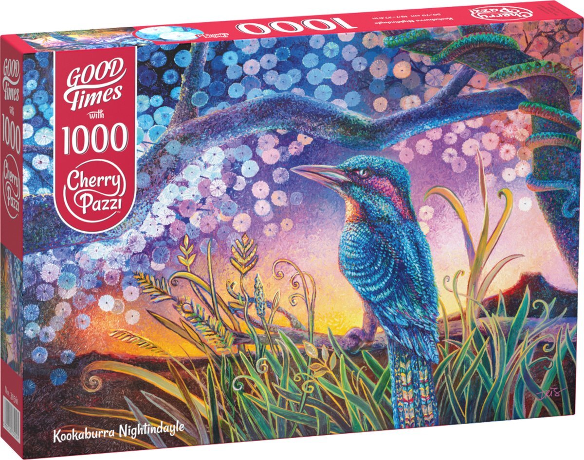 Cherrypazzi Kookaburra Nightindayle Puzzel 1000 Stukjes