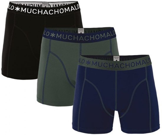 Muchachomalo 3-PACK BOYS SHORT SOLID/SOLID/SOLID