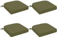vidaXL Ensemble de coussins d'assise SOEST 100% Polyester Olive
