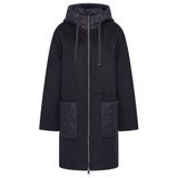 Claudia Sträter Maura by Claudia Strater winterjas met wol - blauw