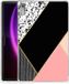 B2Ctelecom Lenovo Tab P11 Gen 2 Back Cover Zwart Roze Vormen