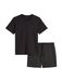 Marc O'Polo Pyjama kort ' Shorty Classic ' zwart
