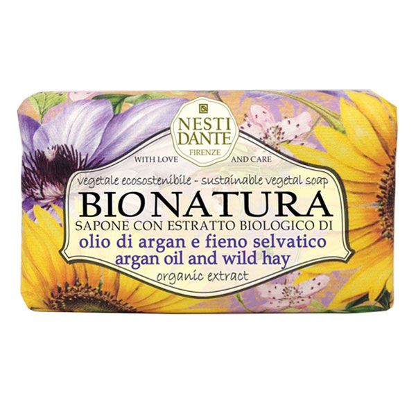 Nesti Dante Bio Natura: Arganolie Wild hooi zeep 250 gr