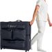 Wan GmbH Sac de transport Chaise de massage - Sac de transport Chaise - Usage professionnel - Avec roulettes - Medium - Noir