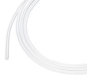 Tuyau en silicone - Ø 0,5 mm intérieur - Ø 1,5 mm extérieur - 5 m - Transparent