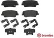 Brembo P30063 Rear Disc Brake Pad - Set of 4