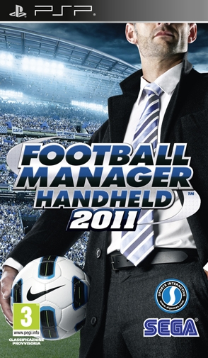 Sega Football Manager Handheld 2011 Sony PSP