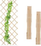 Relaxdays Trellis Hout - Set van 3 - 180 x 90 cm - Muur - Klimplanten - Natuur