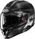 HJC RPHA-91 Carbon Elig, Systeemhelm, Zwart Wit