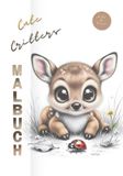 Cute Critters Malbuch mit Mini-Flipbook