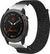 Strap-it Garmin Fenix 5 / 6 nylon band - zwart