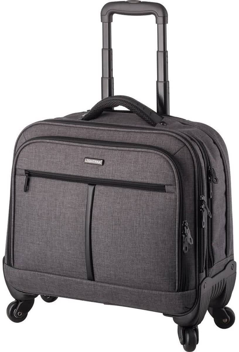 Lightpak by Jüscha Business trolley PHOENIX - Grijs - Polyester - 2018