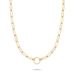Tamaris Charms Collection Gliederhalsketten aus Edelstahl - Gold