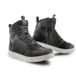 SHIMA REBEL 2.0 Motorschoenen voor heren, leer, geventileerde motorlaarzen, beschermers, sneakers, antislipzool, enkelsteun, ritssluiting aan de zijkant (vrouwen, geventileerd grijs, 40)