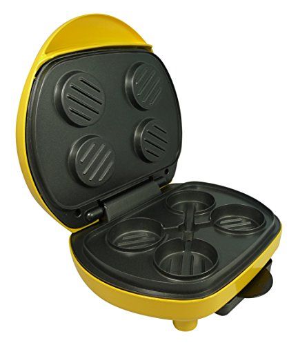 Jocca SS-5515 Mini-burgermachine - Aluminium - 8435253533326