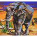 Stick it Puzzle éléphant, 5000 pièces, taille de l'image 40 x 40 cm