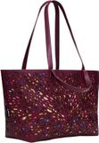 Desigual Shopper Schoudertas Blackwell Cahuil Shopping Bag Tutti Fruti Wijnrood