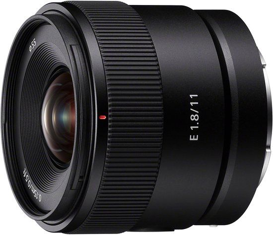 Sony E 11mm f/1.8 APS-C Telephoto Lens - Black
