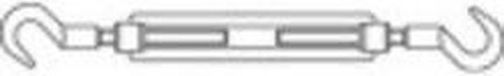 TOOLCRAFT Spanslot SP HH M8 1 stuk(s)