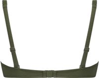 Ten Cate Beach Ten Cate twisted bikini top deep olive voor Dames | Maat 38E (75E)