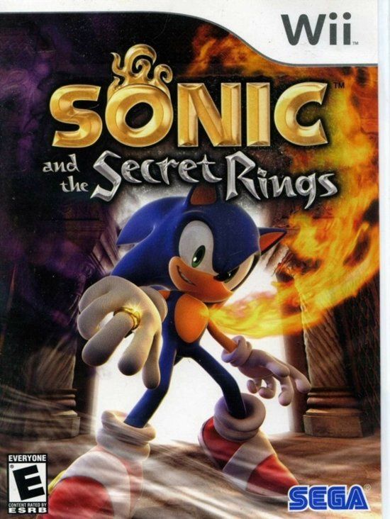 Sega Sonic And The Secret Rings - Nintendo Wii - Actie, Avontuur - 7+