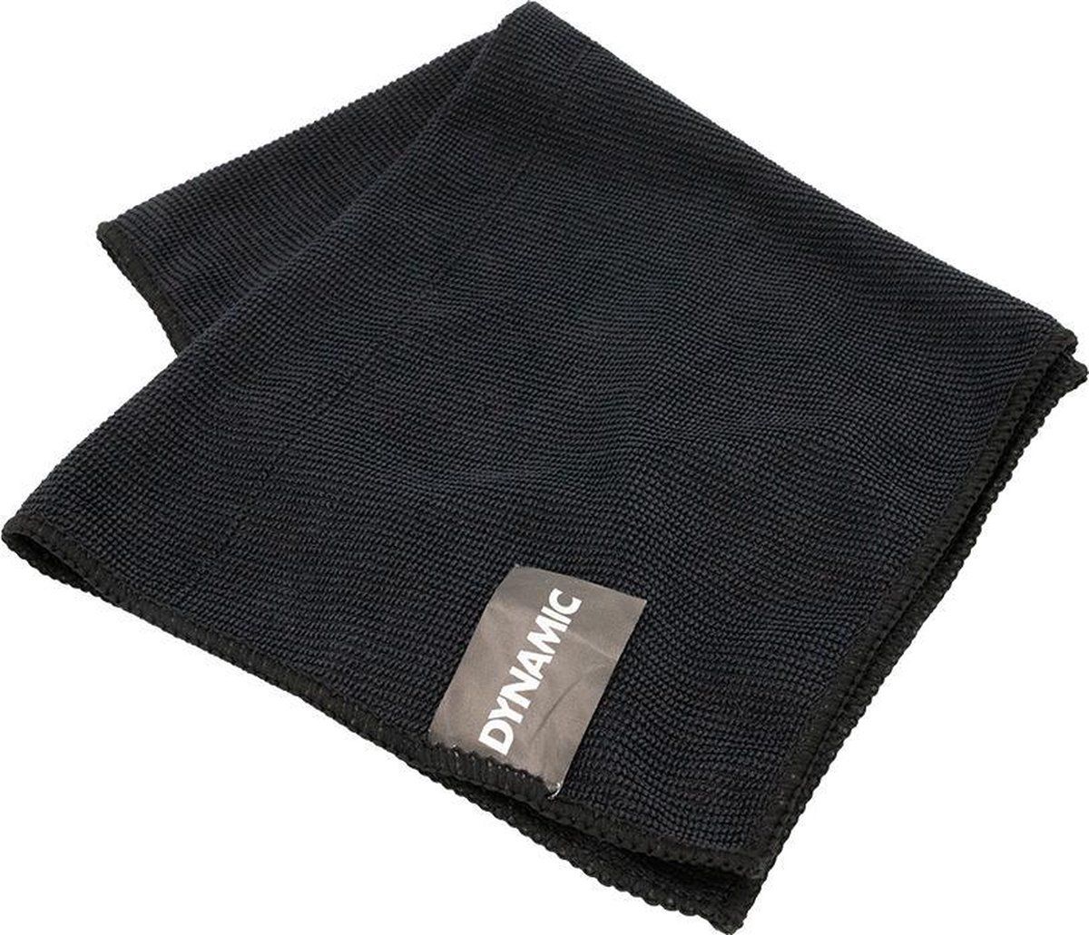 Dynamic Tools DY-076 Microfibre cloth - schoonmaakdoek fiets - zwart